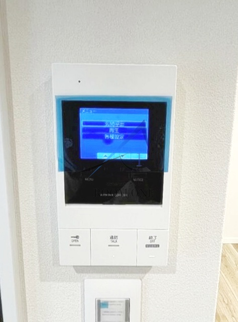 アピチェ大森のセキュリティ|モニター付きインターフォンです。