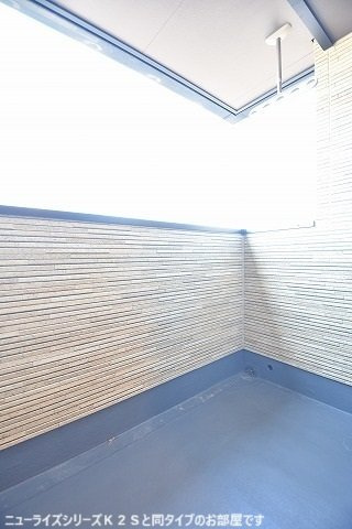 エスタブレＡのバルコニー|バルコニー付きです