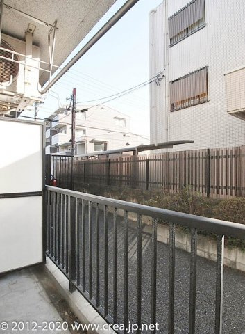 ミラ２１のバルコニー