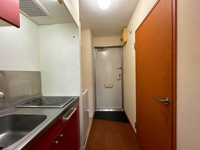 レオパレスドムス常盤台の玄関