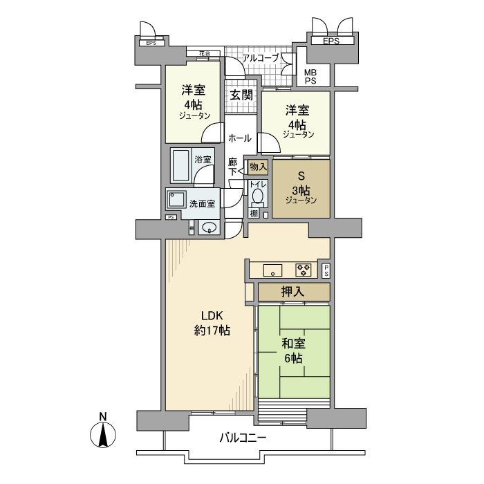 光が丘パークタウン南通り六番街１９号棟