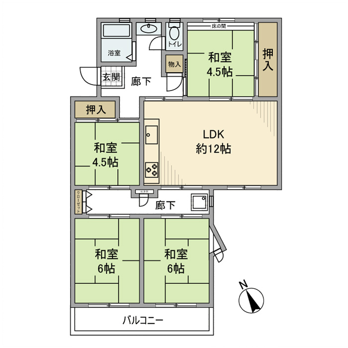 新座住宅２－６号棟