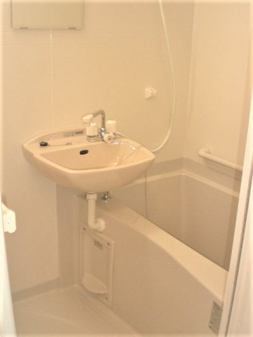 レオパレスパラドール　デ　徳丸の浴室