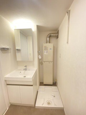 crostone大山の洗面所