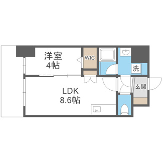 【間取り】 | エスリードレジデンス大阪谷町ザ・マークス | エスリードレジデンス大阪谷町ザ・マークス　間取り