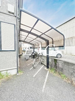 【その他共用部分】 | ハナハイム | 駐輪場です。
