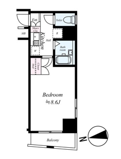 【間取り】 | ソアブール品川戸越駅前