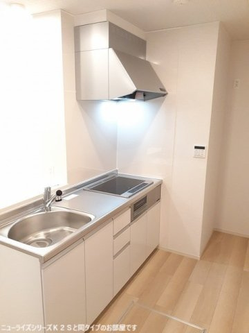 エスタブレＢのキッチン|きれいなキッチンです