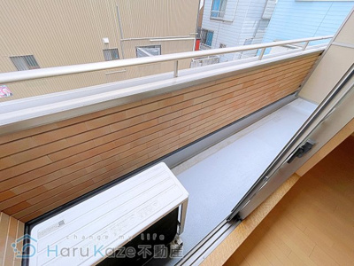 【バルコニー】 | ヴェルデュール中割【名古屋市賃貸・全戸角部屋】