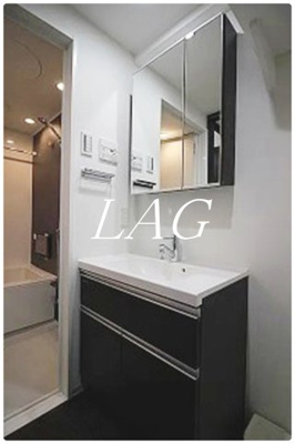 【洗面所】 | ジーベック両国 | 独立洗面台です。