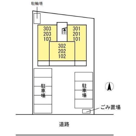 オハナの区画図