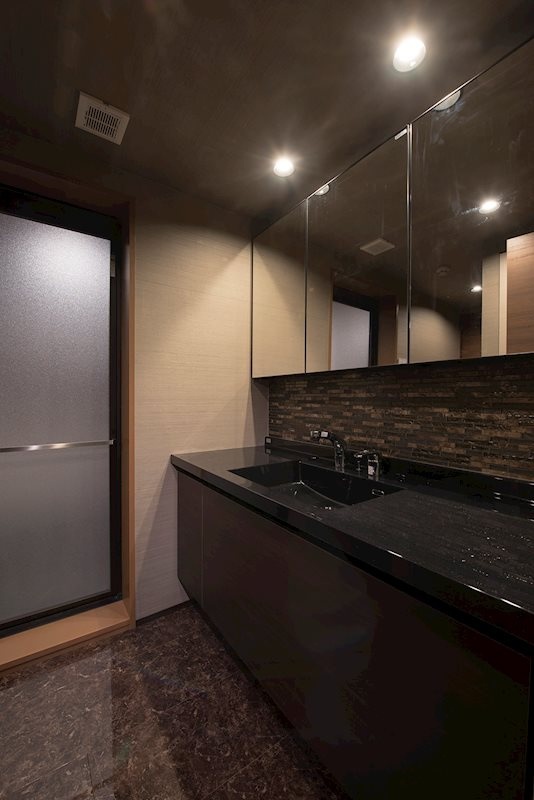 レジディア上目黒の独立洗面台