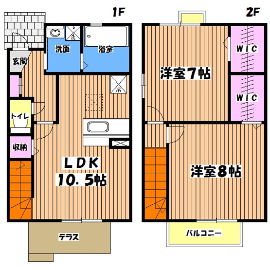 【間取り】 | セカンド・ビラ
