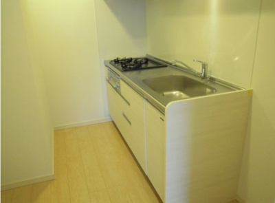 【キッチン】 | ボヌール和泉増築 | 二口ガスコンロ。