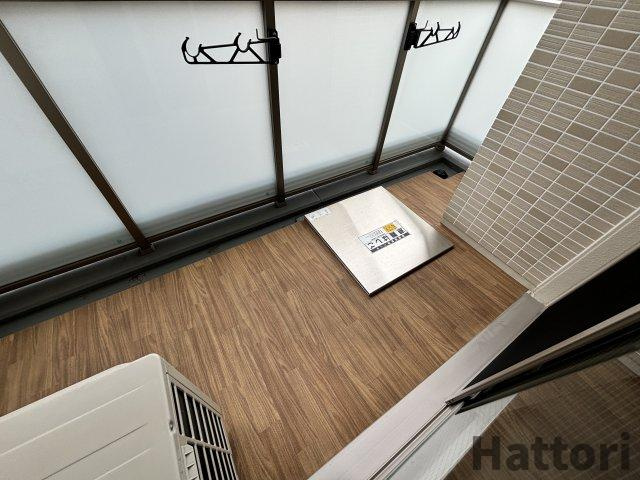 スプランディッド江坂DUEのバルコニー