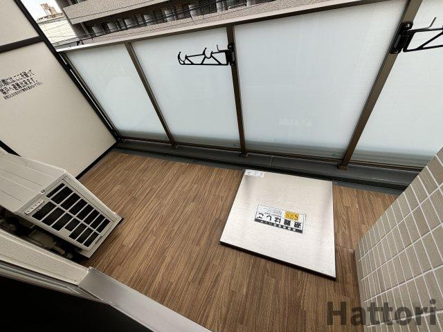 スプランディッド江坂DUEのバルコニー