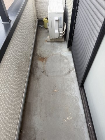 カナスギハウスのバルコニー