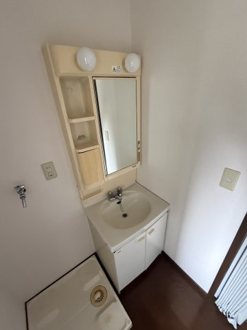 カナスギハウスの独立洗面台