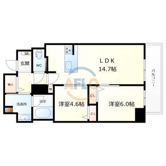 【間取り】 | サンエール南堀江　日吉小学校区 | サンエール南堀江　間取り
