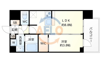【間取り】 | シーズンフラッツ中崎 | シーズンフラッツ中崎　間取り
