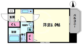 【間取り】 | ドゥエリング桜川 | ドゥエリング桜川　間取り