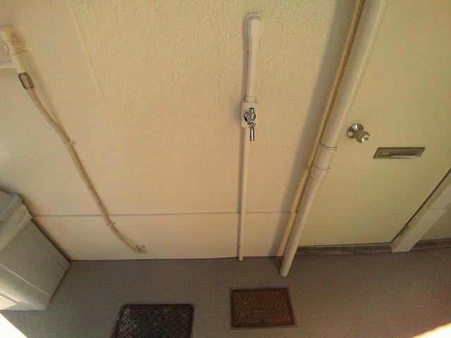 エステート北町のバルコニー