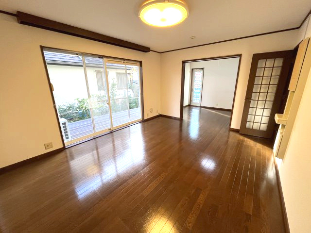狭山市柏原の居間・リビング|ゆったりとした居間です