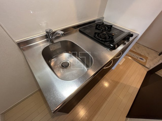 【キッチン】 | アドバンス難波ウインズ | アドバンス難波ウインズ　２口ガスシステムキッチン