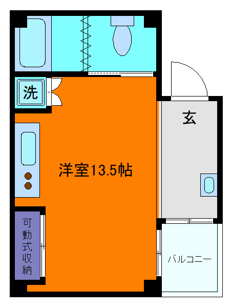 OAZO芦屋上宮川町の間取り
