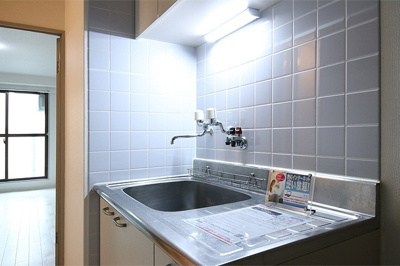 【キッチン】 | ベルフレージュ南堀江