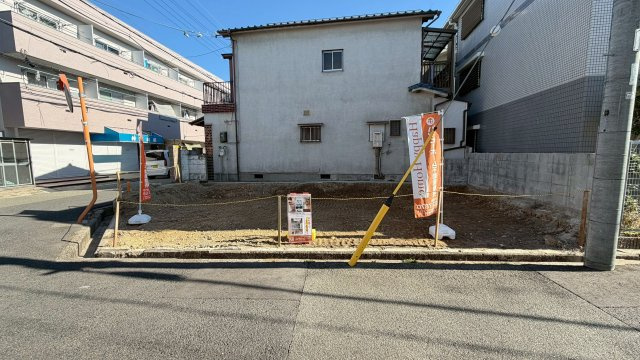 尼崎市富松町1丁目│建築条件付き売土地の外観|2025年12月撮影