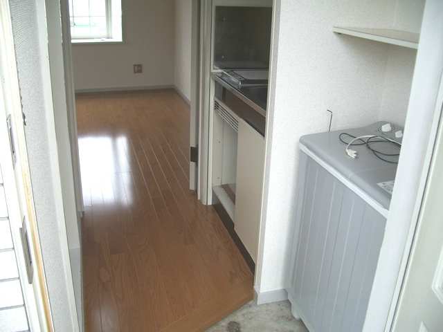 パレスアサヒの玄関