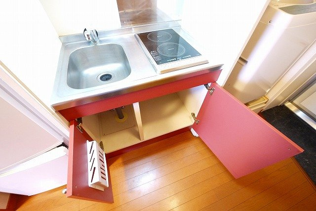 レオパレスＭＯＡのキッチン|きれいなキッチンです