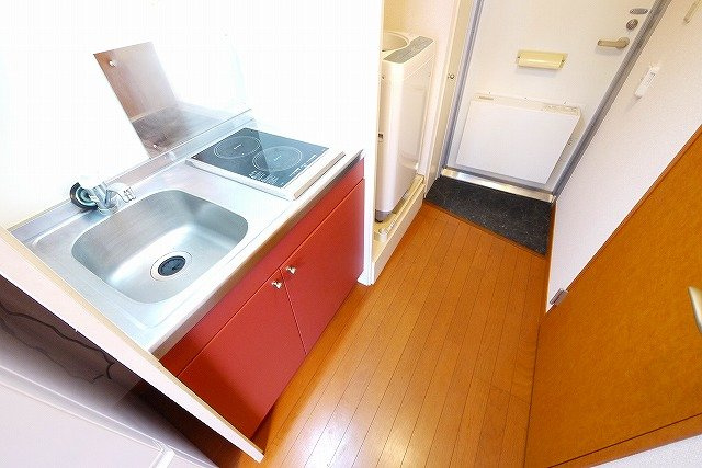 レオパレスＭＯＡのキッチン|お料理しやすいキッチンです