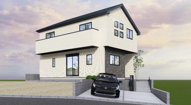 横浜市青葉区藤が丘2丁目 新築戸建て【仲介手数料無料】カースペース2台