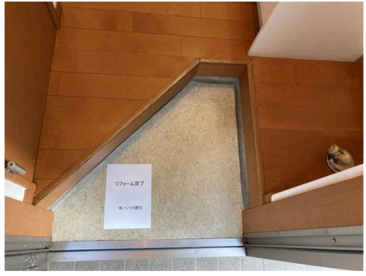 シエスタ永和Iの玄関