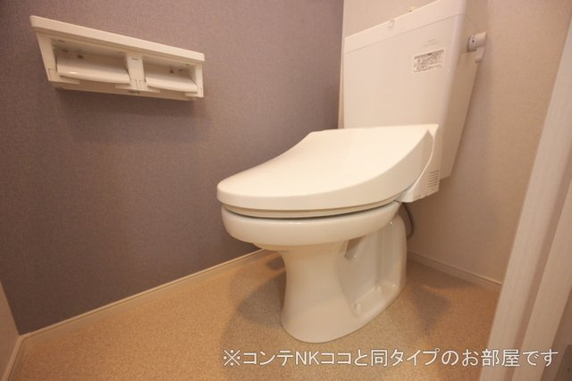 グラン　クリュＢのトイレ|落ち着いた色調のトイレです