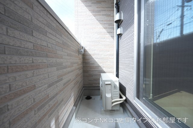 グラン　クリュＢのバルコニー|陽当たり良好なバルコニーです