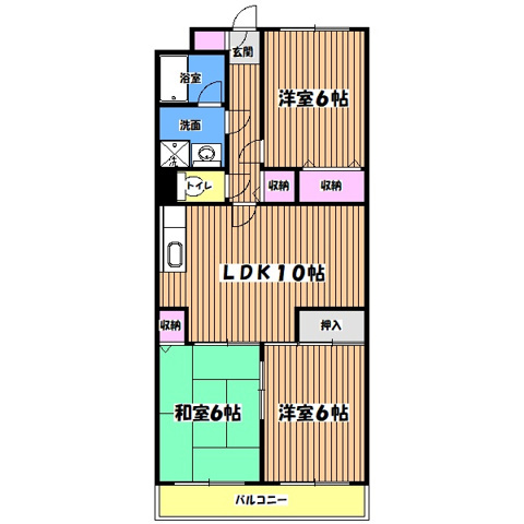 【間取り】 | シャルムベルシー