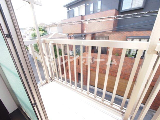トライプレックス高輪台のバルコニー