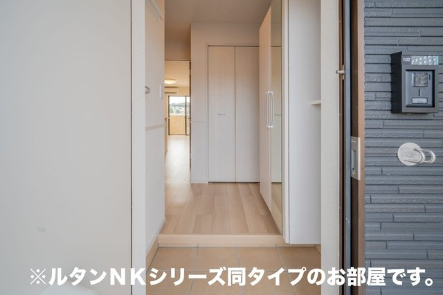 ナチュール　メゾンの玄関|収納もある玄関です