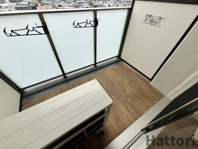 スプランディッド江坂DUEのバルコニー