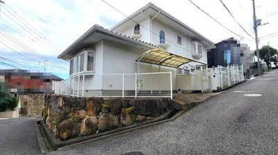 【前面道路含む現地写真】 | 西宮市　苦楽園六番町　中古戸建