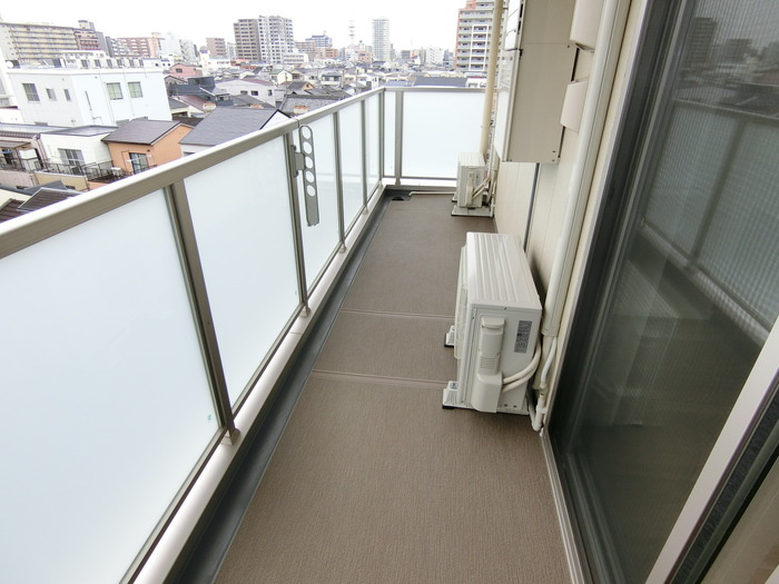 TMSノルドのバルコニー