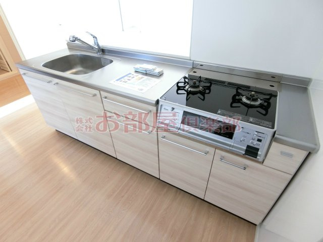 ステラオブジェミニのキッチン|きれいなキッチンです