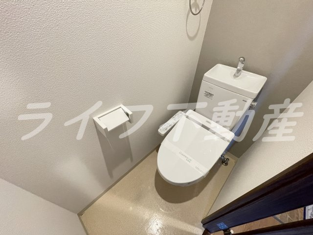 SA-COURTのトイレ|清潔感のあるトイレです