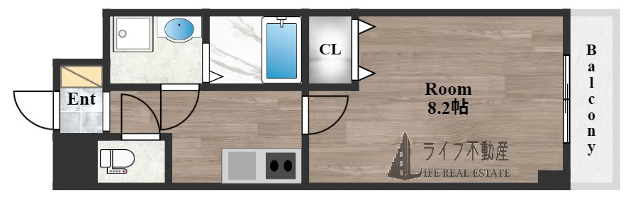 SA-COURTの間取り