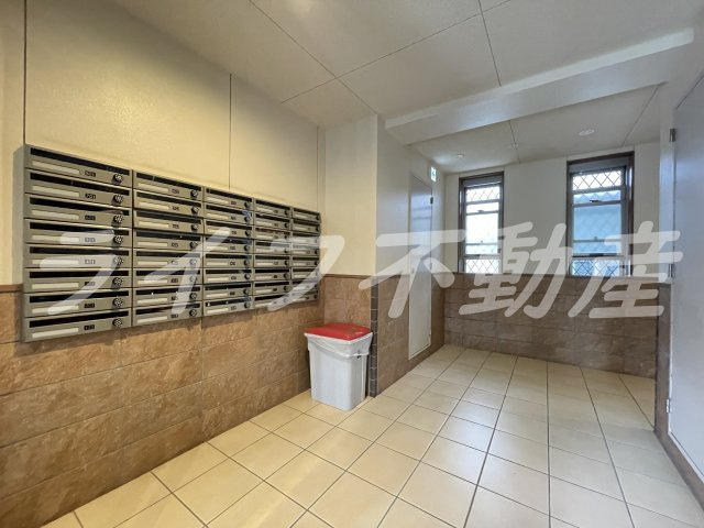 SA-COURTのロビー|清潔なロビーです