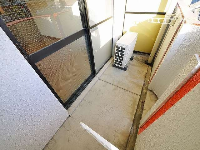 万葉Ⅲ（マンション万葉Ⅲ）のバルコニー|バルコニー付きです