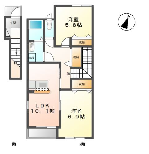 【間取り】 | ベル・グラース